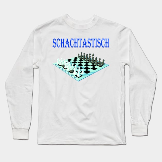 Schachtastic - Schach ist Fantastisch Long Sleeve T-Shirt by Artstastic